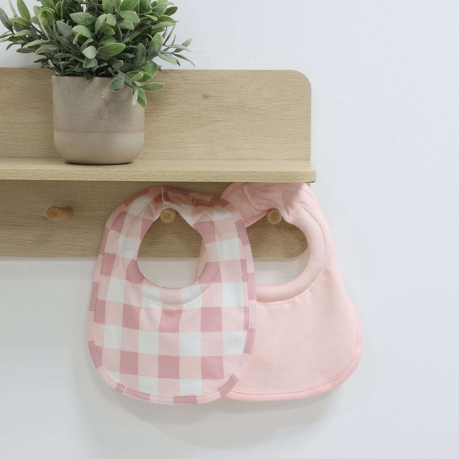 Bubba Sundae 2pk Dribble Bibs - Cupcake