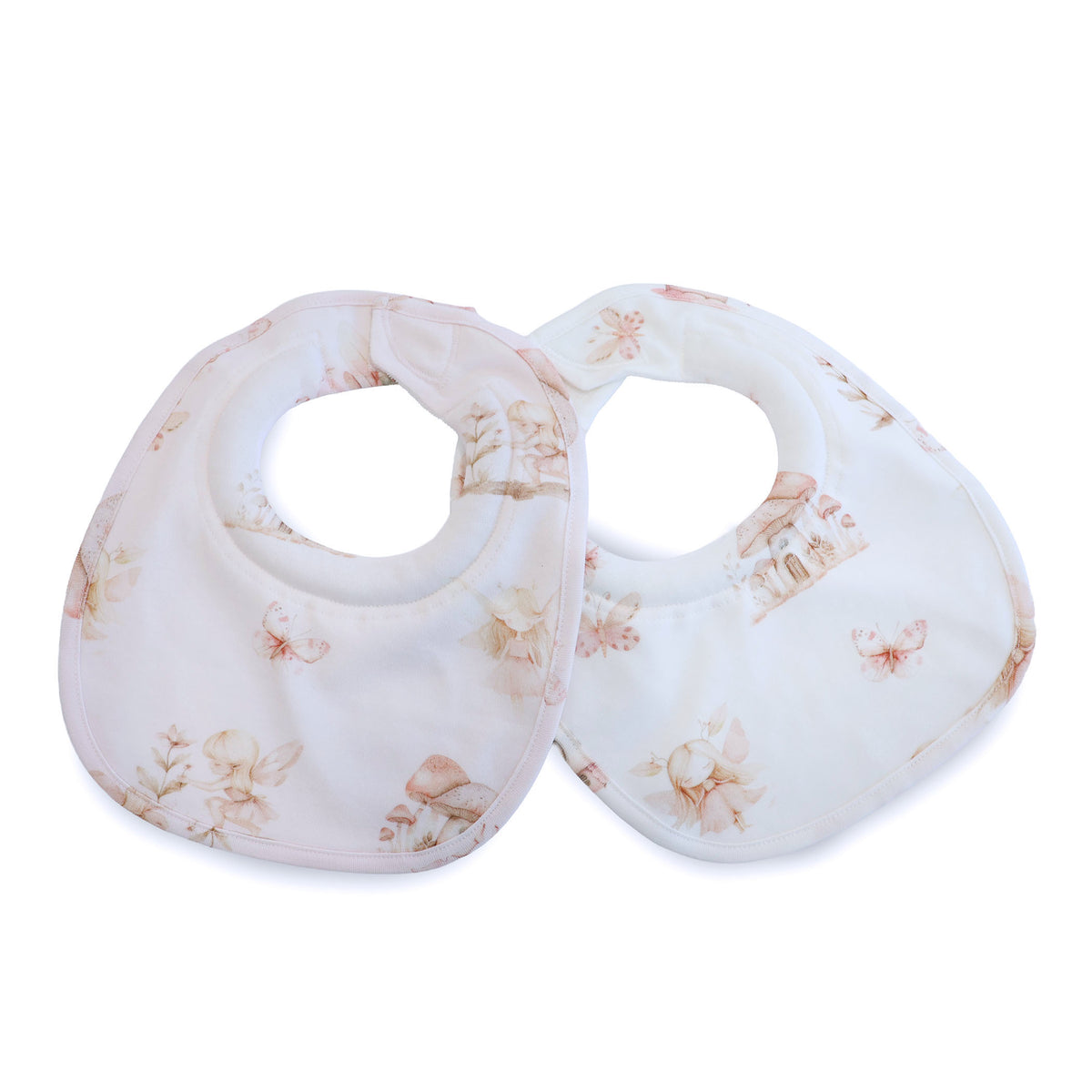 Fairy Princess 2pk Dribble Bibs