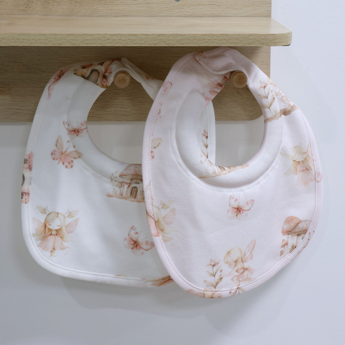 Fairy Princess 2pk Dribble Bibs
