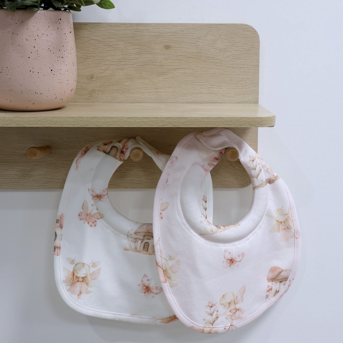Fairy Princess 2pk Dribble Bibs