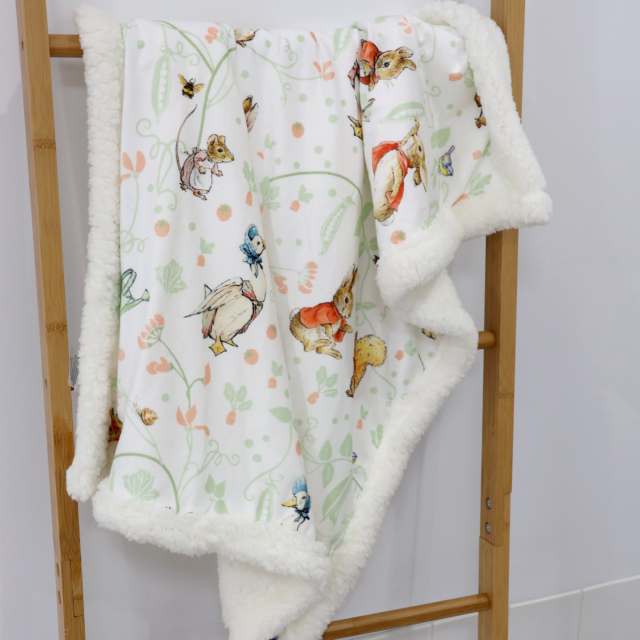 Flopsy Mopsy & Cottontail Cuddle Blanket