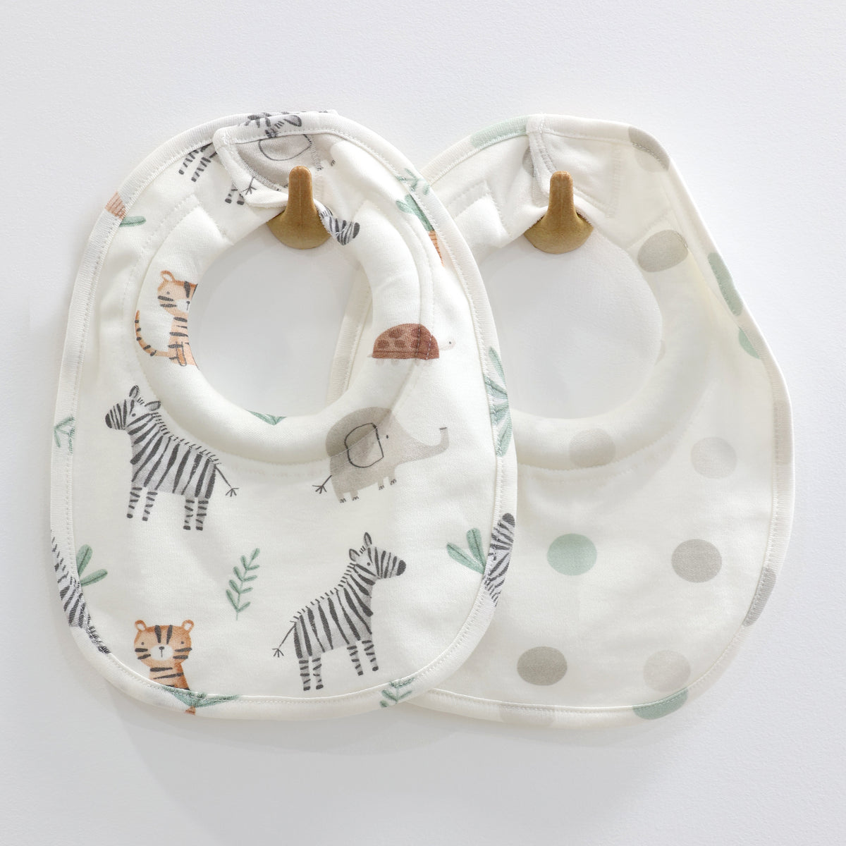Safari 2pk Dribble Bibs