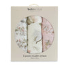 Sleeping Bunny 3pk Muslin Wraps