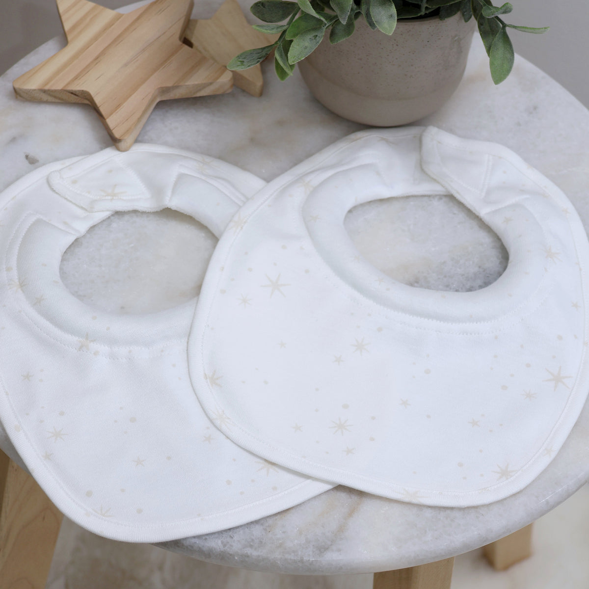 Twinkle Twinkle 2pk Dribble Bibs