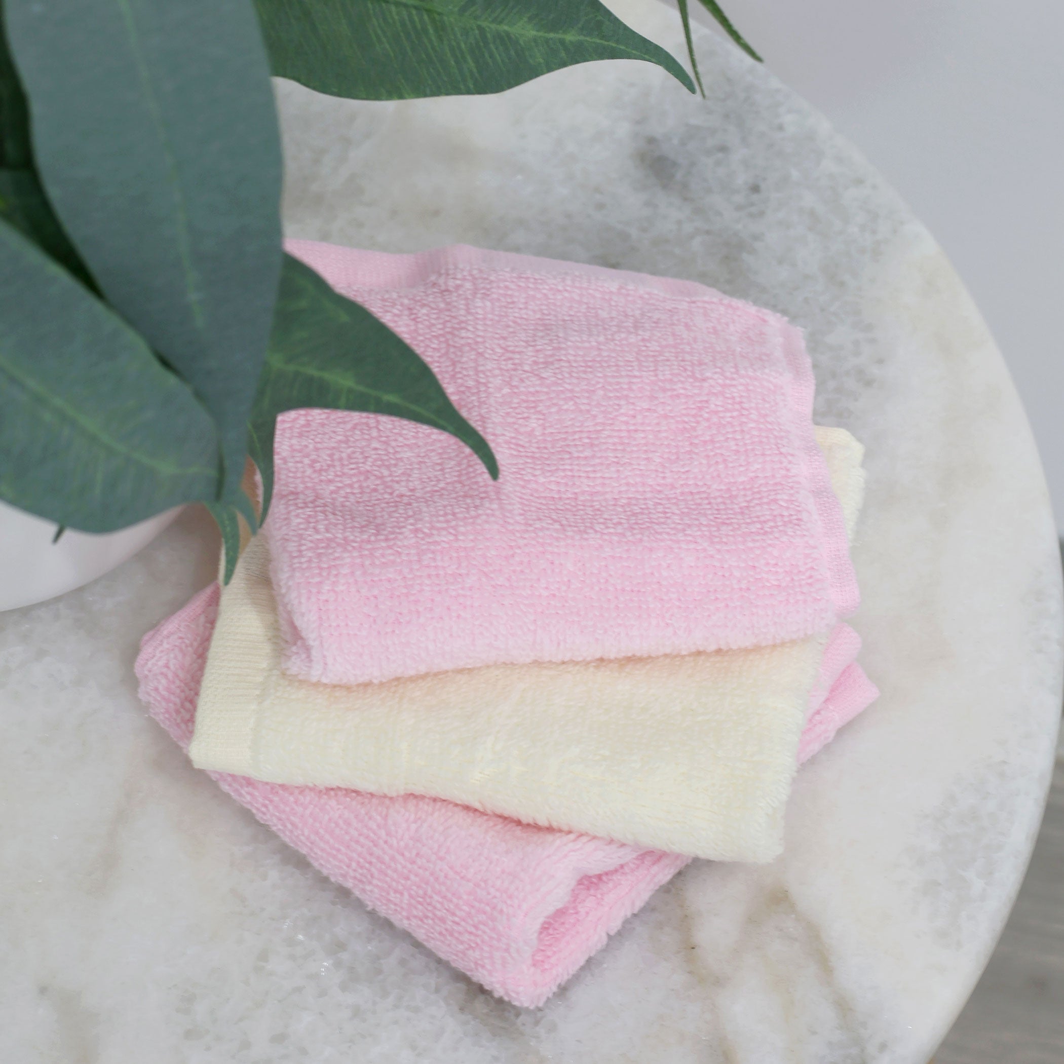 Nordic Sorbet 3pk Wash Cloth Strawberry/Cherry