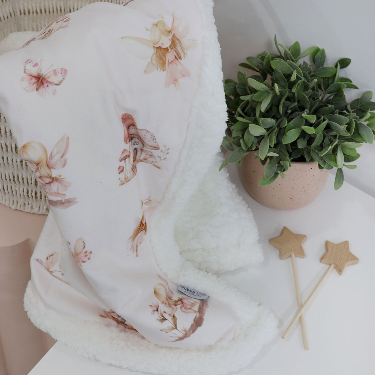 Fairy Princess Cuddle Blanket