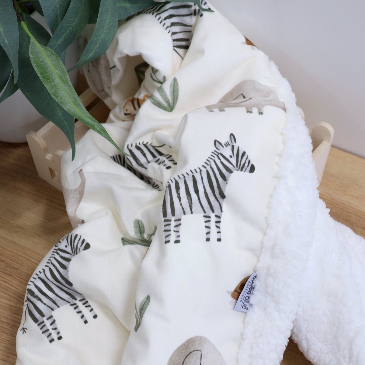 Safari Cuddle Blanket