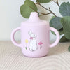 Peter Rabbit Silicone Sippy Cup - Pink