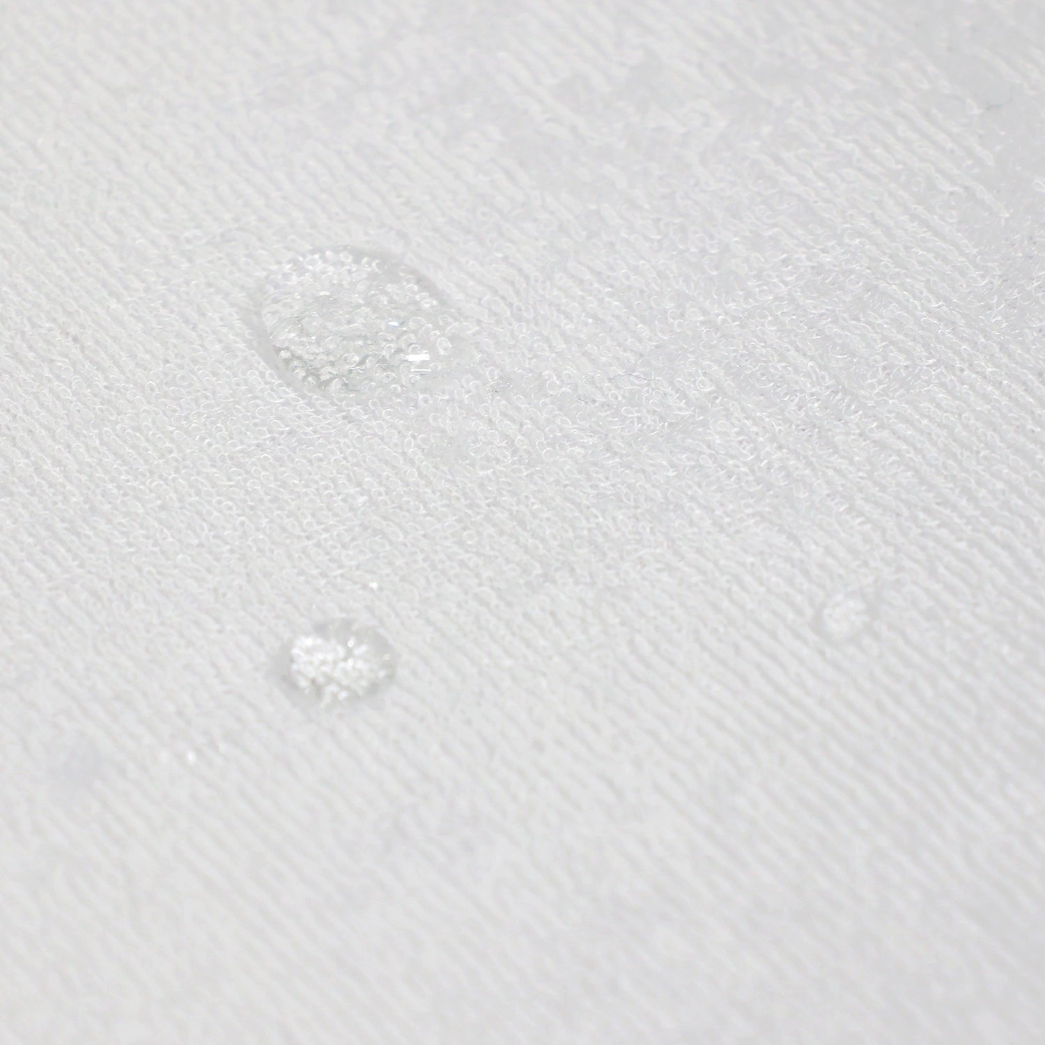Bamboo White Compact Cot Waterproof Mattress Protector