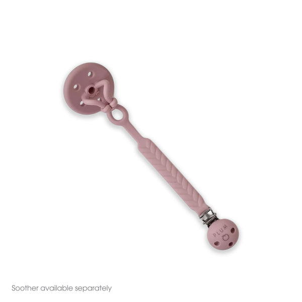 PLUM Silicone Soother Connector - Berry