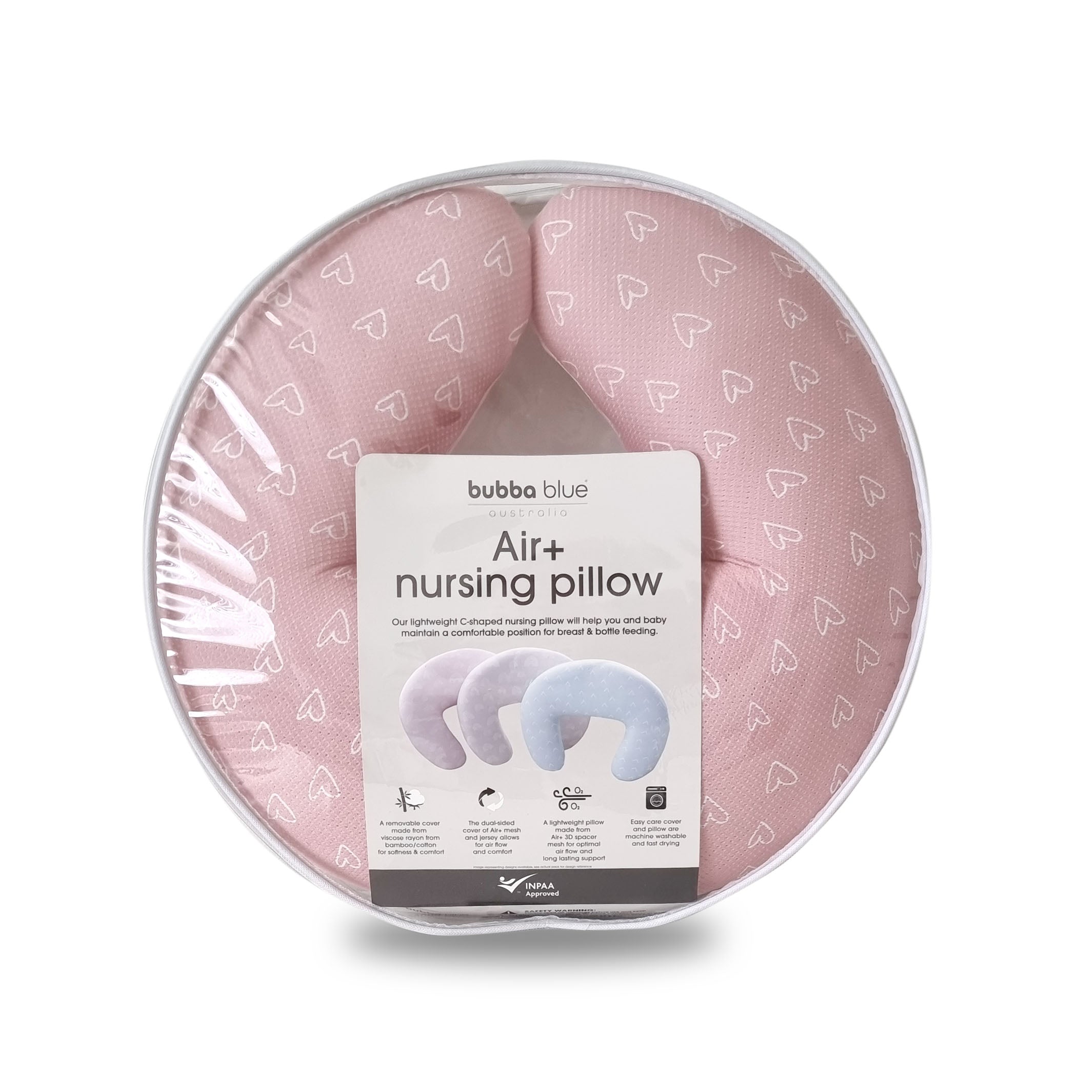 Nordic Air+ Nursing Pillow Berry/Rose
