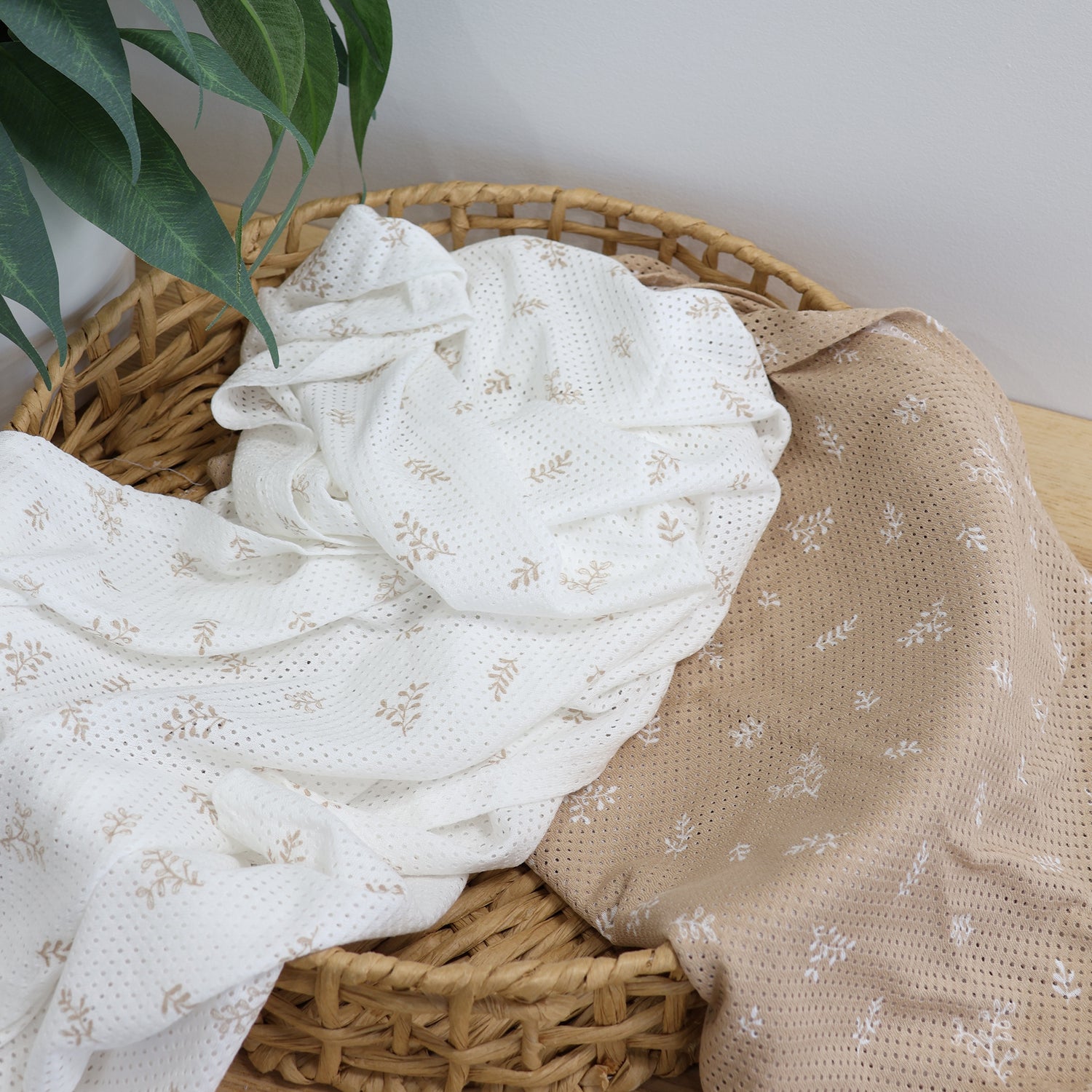 Chestnut 2pk AIR+ Mesh Nursing Scarf