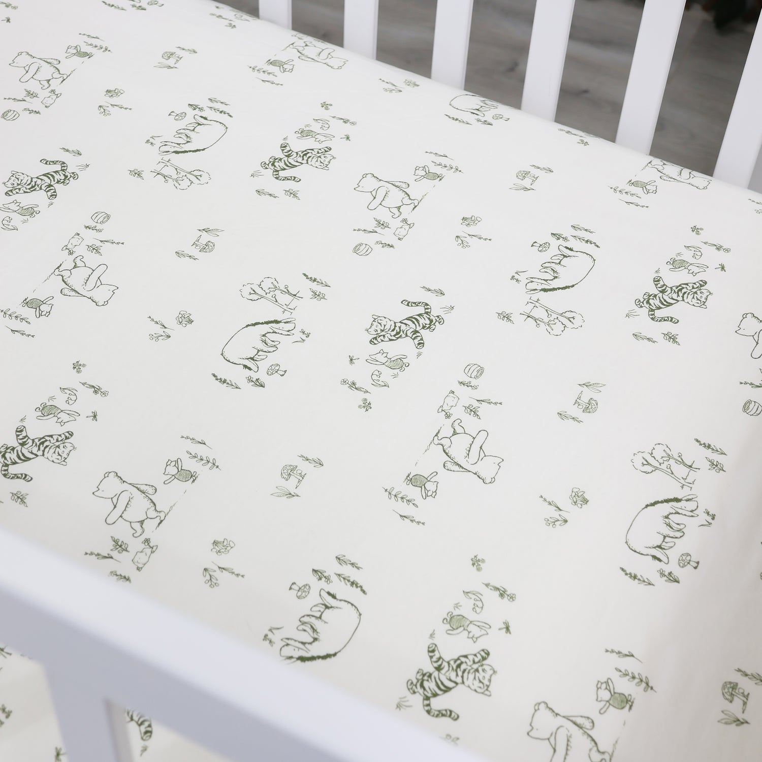 Disney Classic Pooh Cot Fitted Sheet