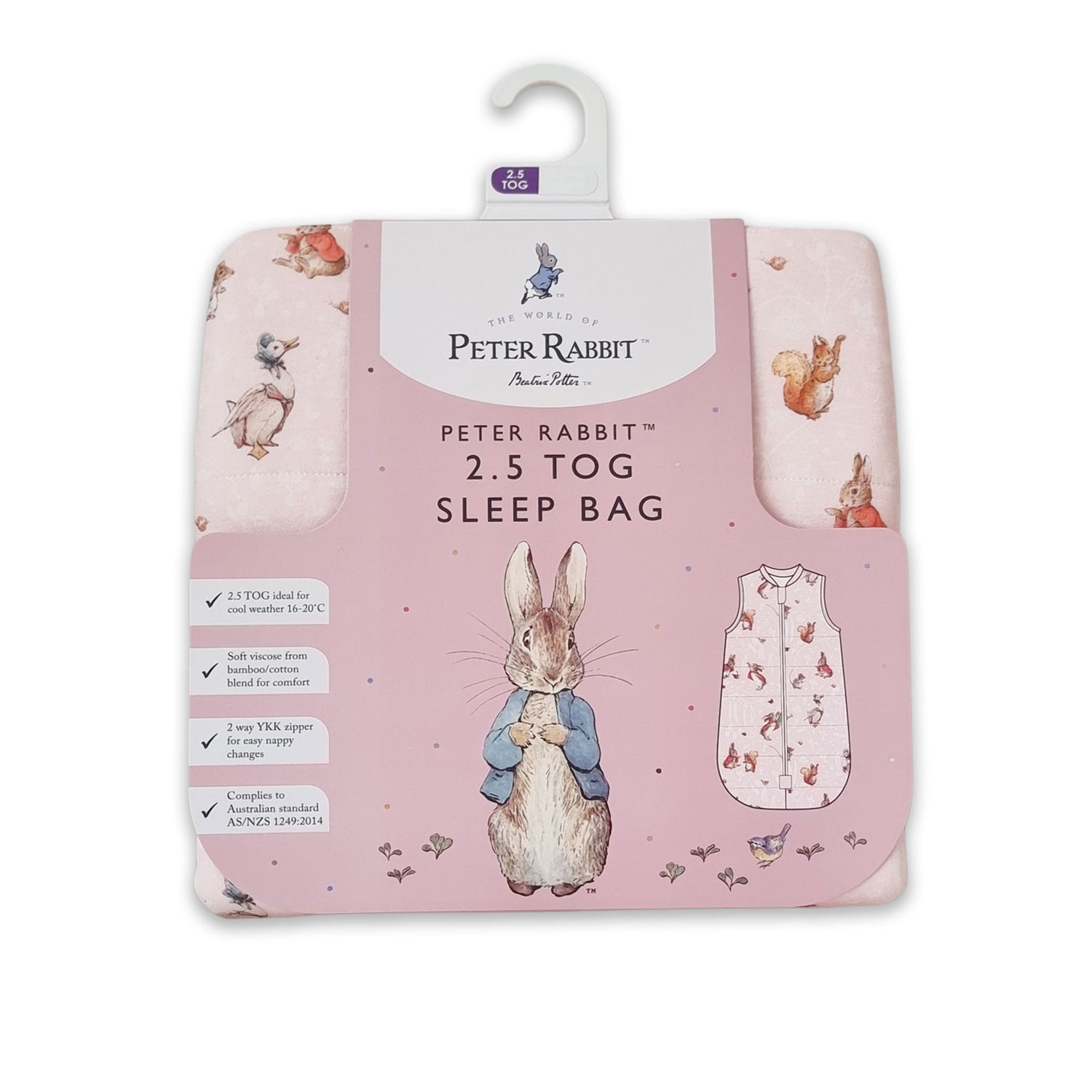 Flopsy Mopsy & Cottontail 2.5 TOG Sleep Bag