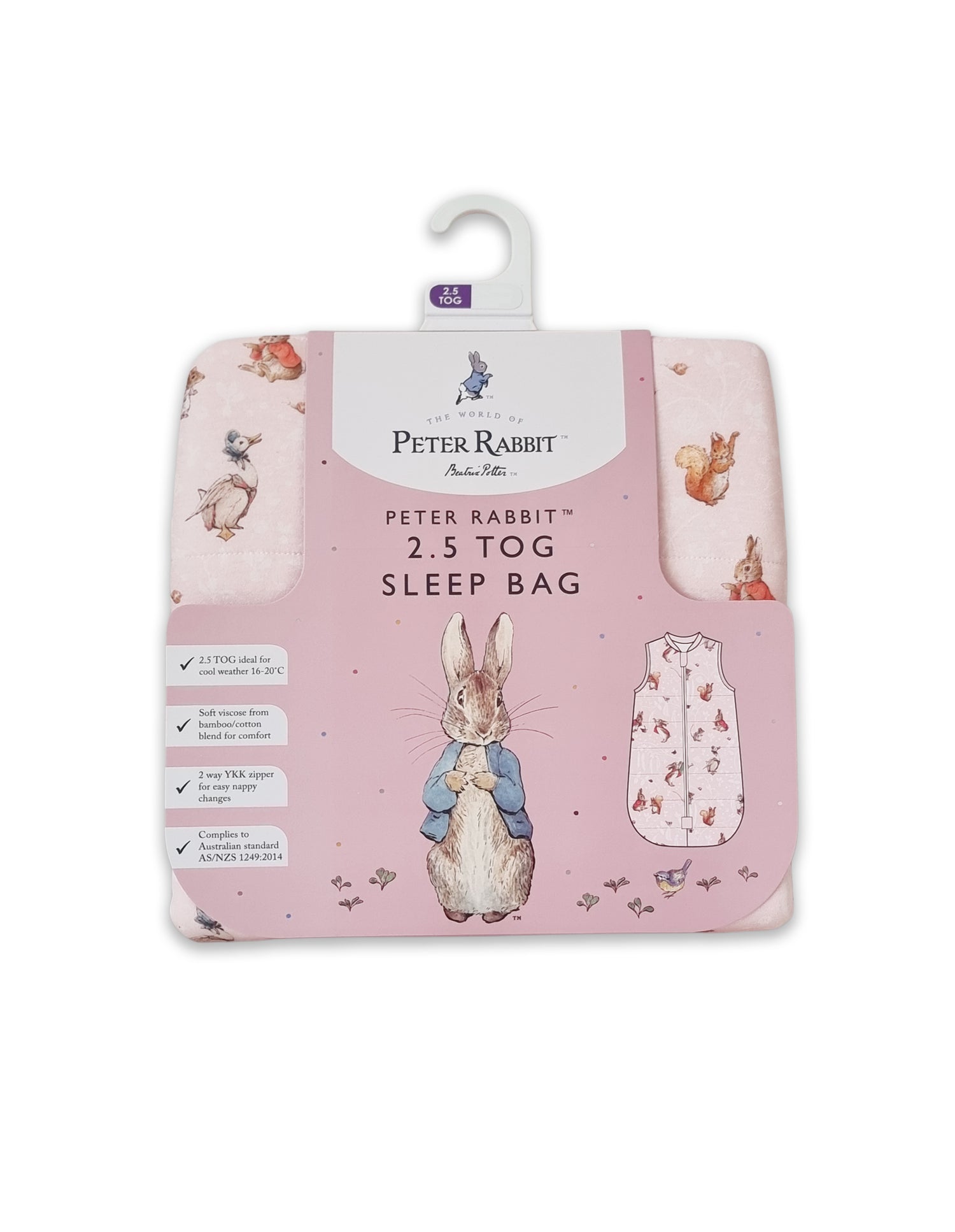 Flopsy Mopsy & Cottontail 2.5 TOG Sleep Bag