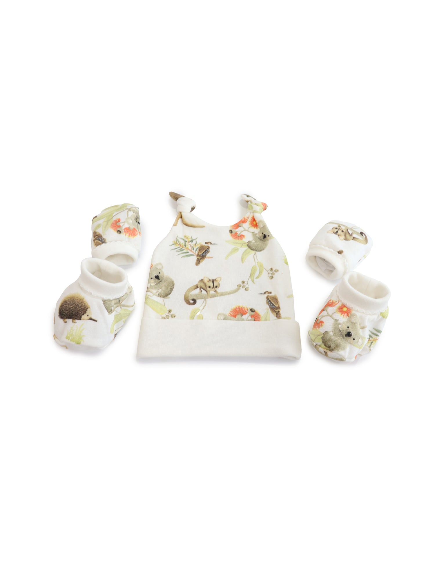 Aussie Animals 3pcs Layette Set