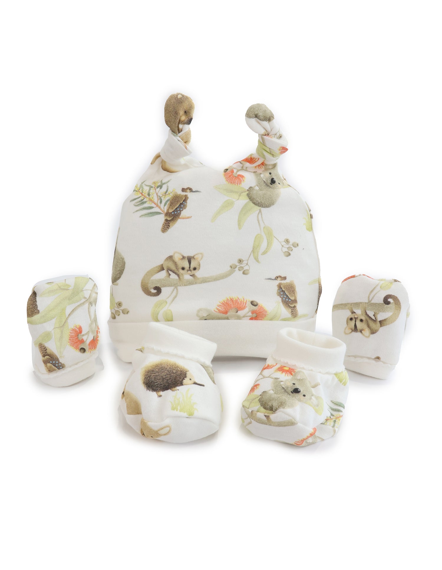 Aussie Animals 3pcs Layette Set