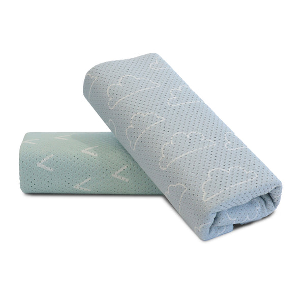 Nordic 2pk AIR+ Mesh Nursing Scarf Sky/Mint