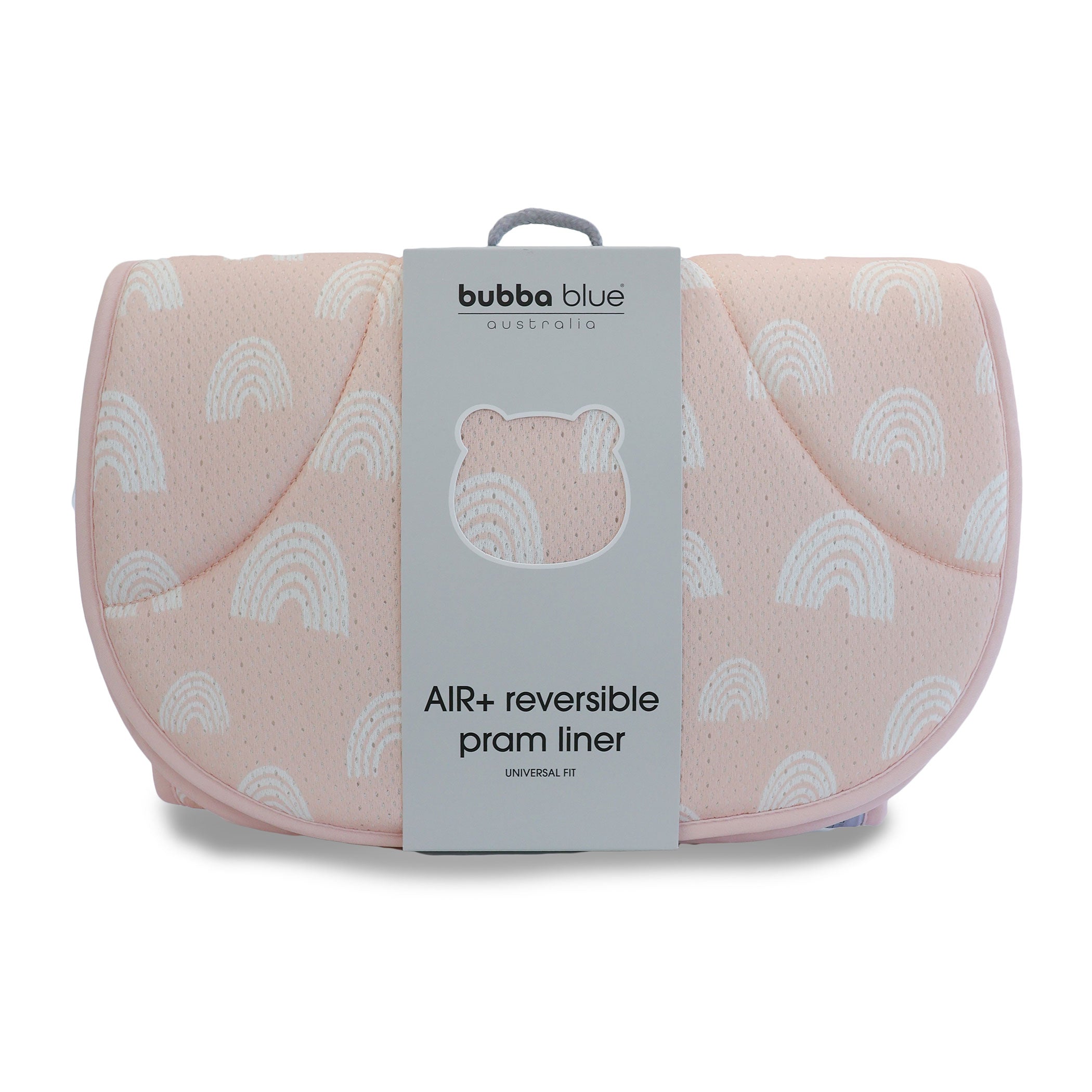 Nordic AIR+ Reversible Pram Liner - Berry/Rose