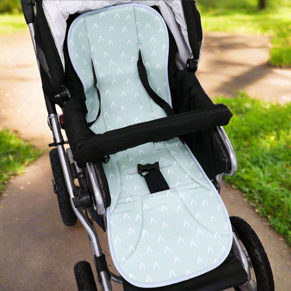 Nordic AIR Reversible Pram Liner Sky Mint