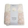 Nordic Reversible Cot Quilt/Playmat Vanilla/Latte