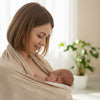 Nordic 2pk AIR+ Mesh Nursing Scarf Sand/Chestnut