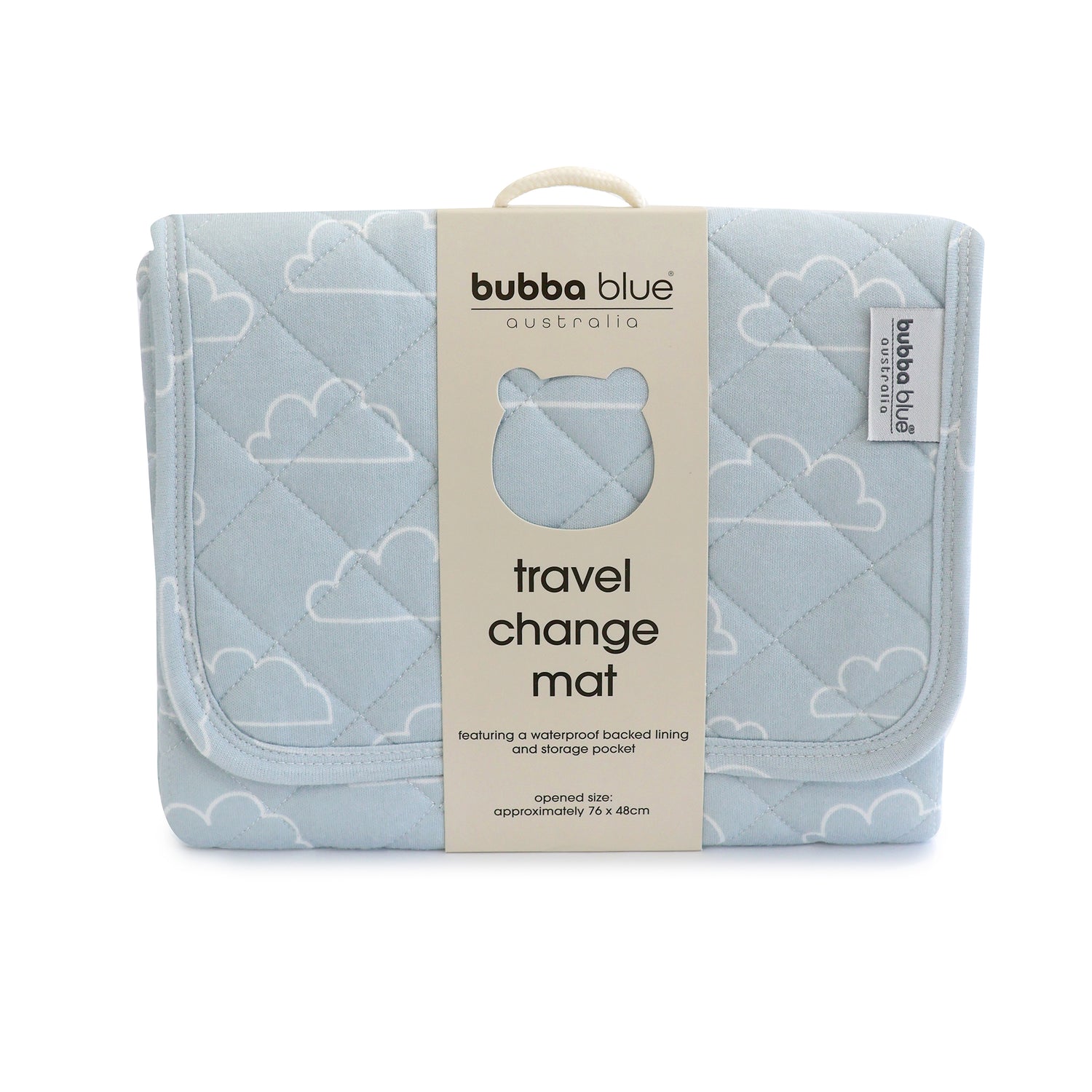 Nordic Travel Change Mat - Sky Plus FREE Jungle Face Washers