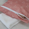2x Nordic Wet Bag Bundle - Berry Hearts