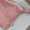 2x Nordic Wet Bag Bundle - Berry Hearts