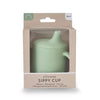 Plum Silicone Sippy Cup & Suction Plate Bundle - Olive