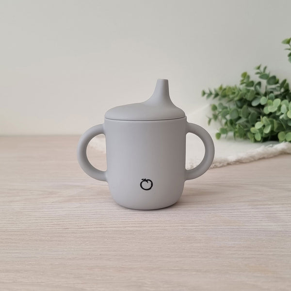 Plum Silicone Sippy Cup - Ash