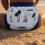 PLUM Swim Nappy - Malibu(Navy) - Bubba Blue Australia