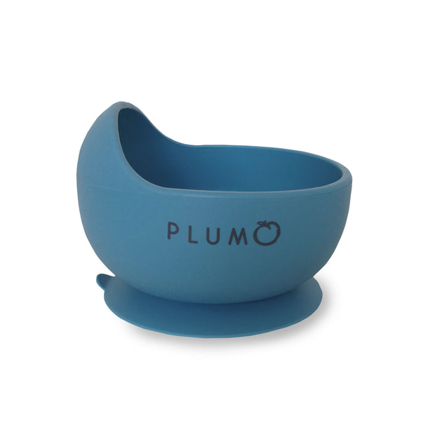 Plum Silicone Duck Egg Bowl - Teal