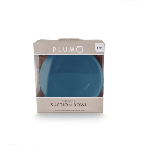 Plum Silicone Duck Egg Bowl - Teal