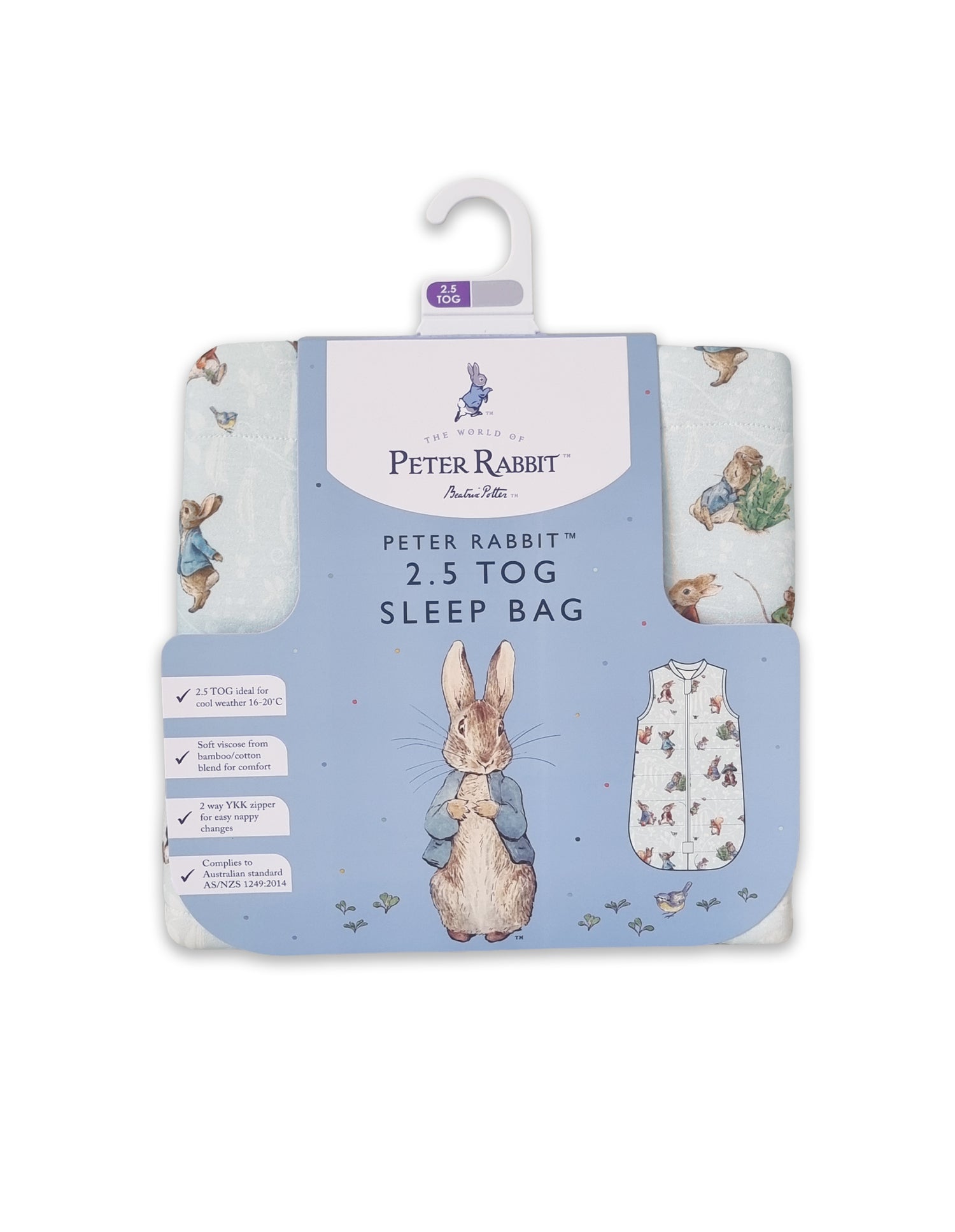 Peter Rabbit & Benjamin Bunny 2.5 TOG Sleep Bag