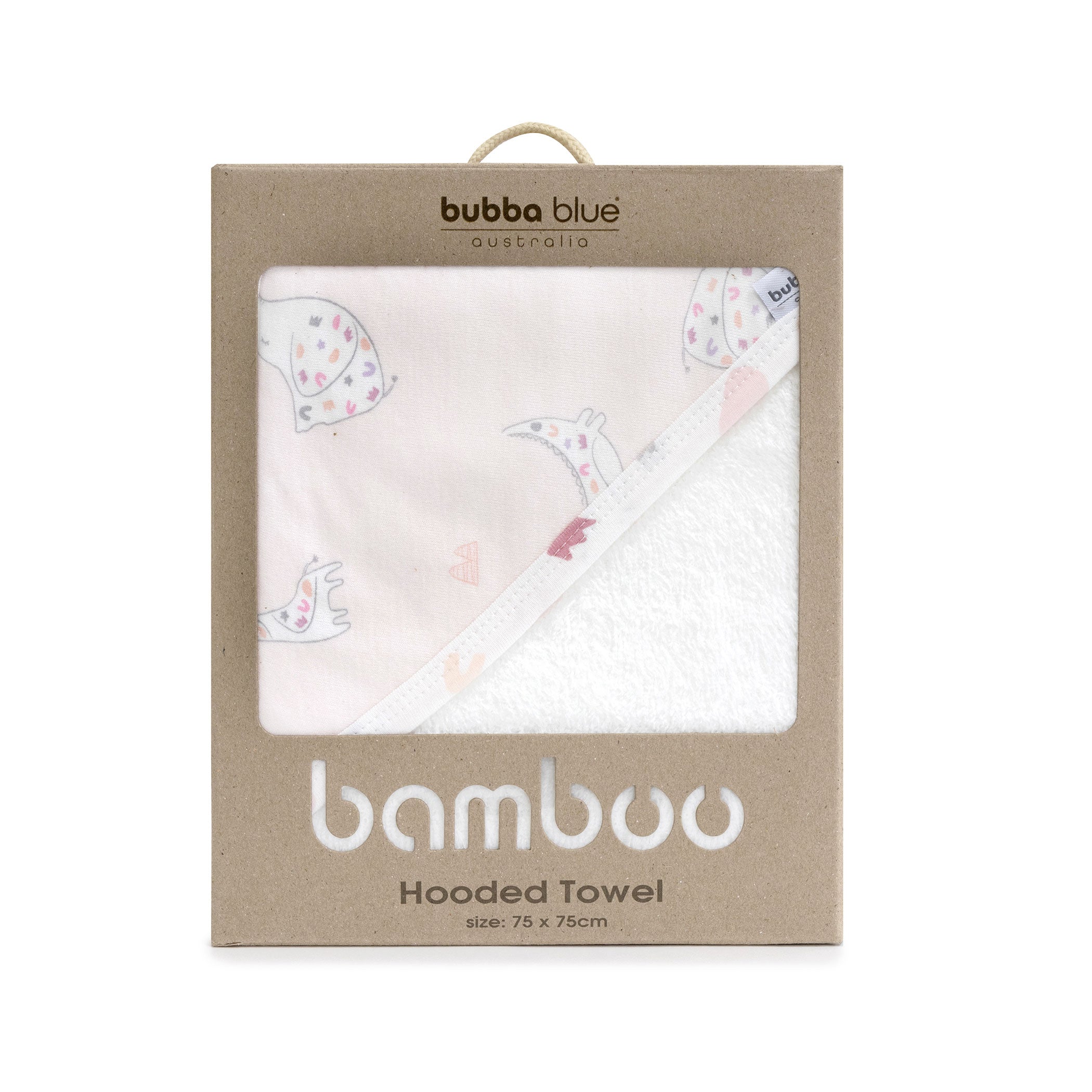 Sleepy Safari Bamboo Hooded Towel