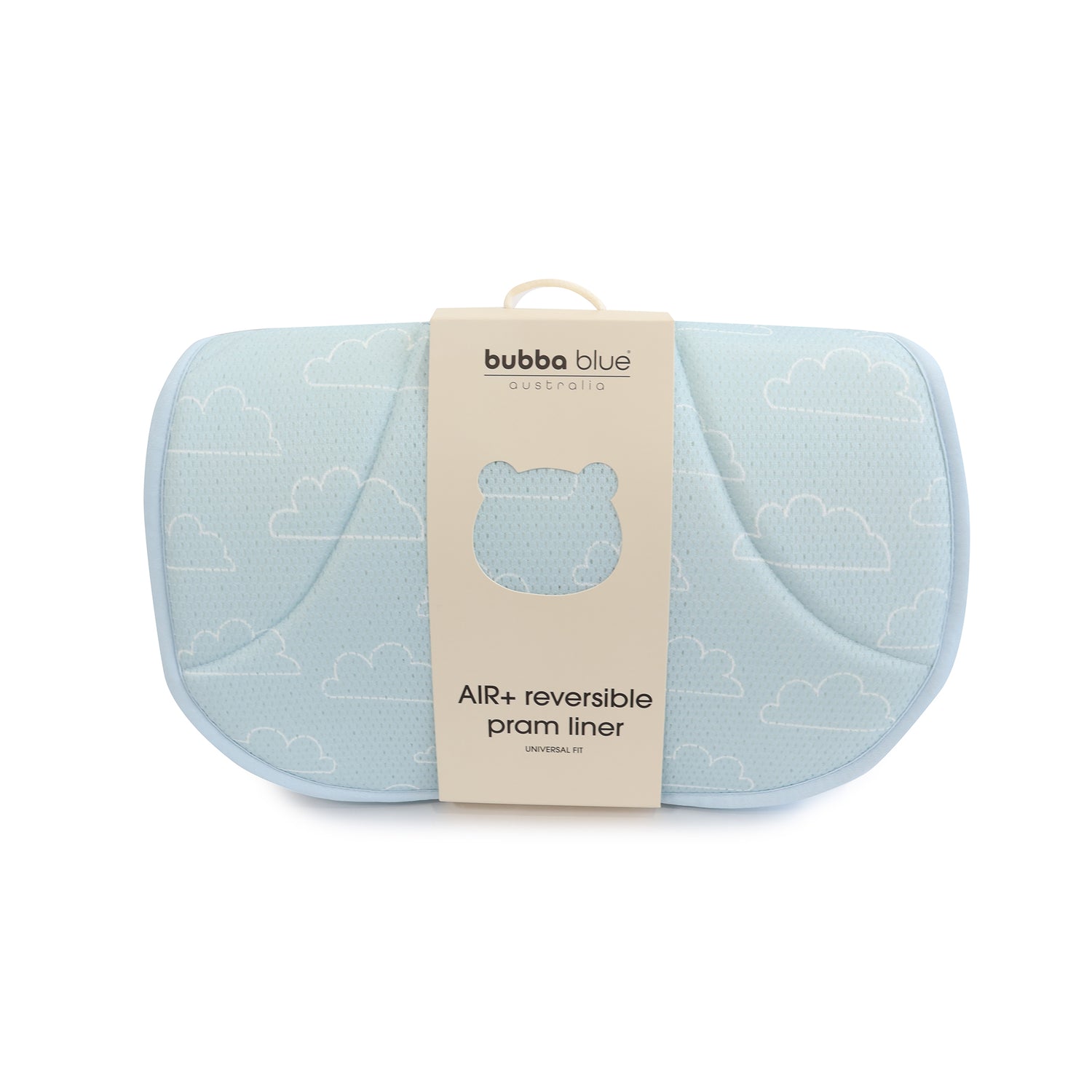 Nordic AIR+ Reversible Pram Liner - Sky/Mint