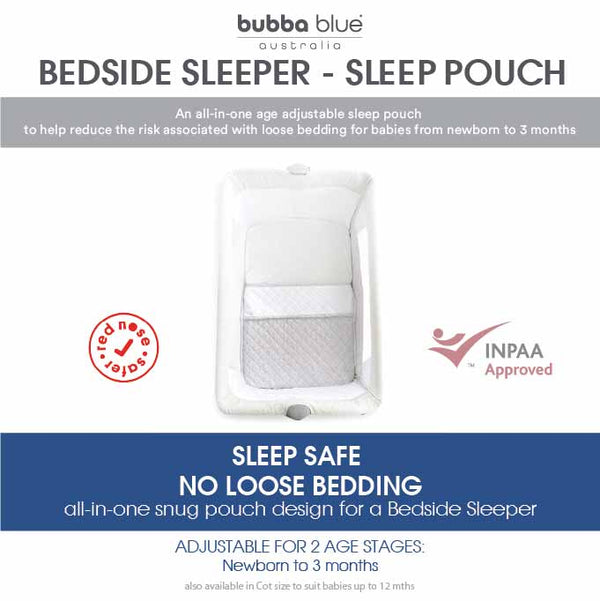 Nordic 2.5 TOG Sleep Pouch Co Sleeper/Bedside Sleeper - Sand