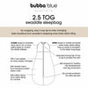 Nordic 2.5 TOG Swaddle Sleep Bag - Denim