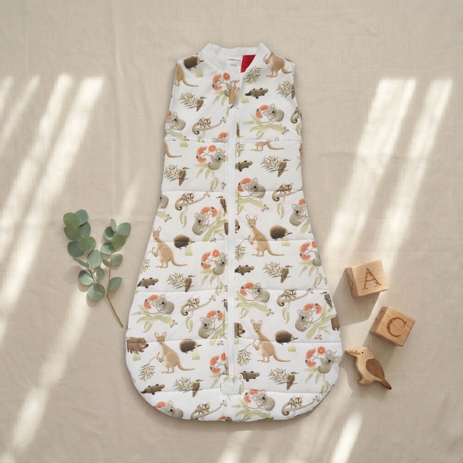 Aussie Animals 2.5 TOG Swaddle Sleep Bag