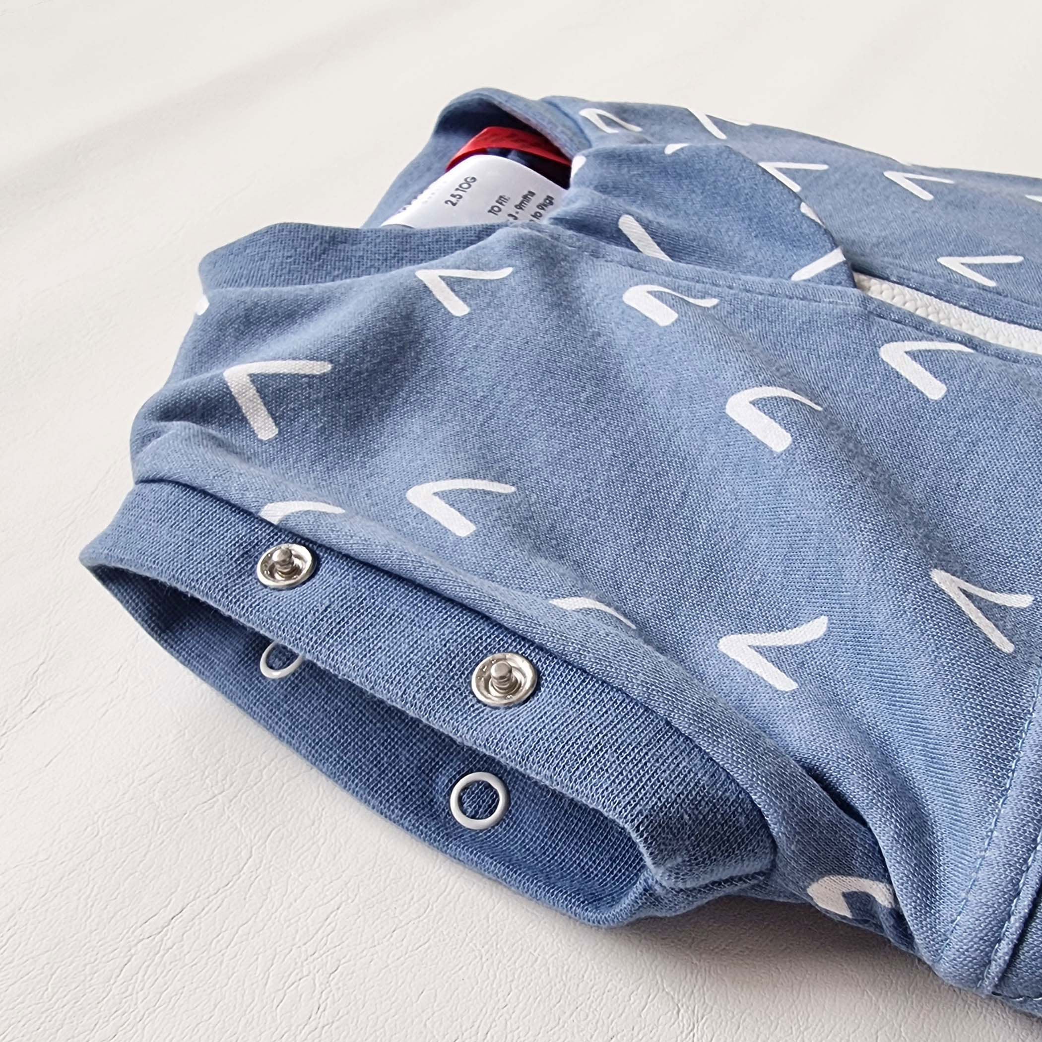 Nordic 2.5 TOG Swaddle Sleep Bag - Denim