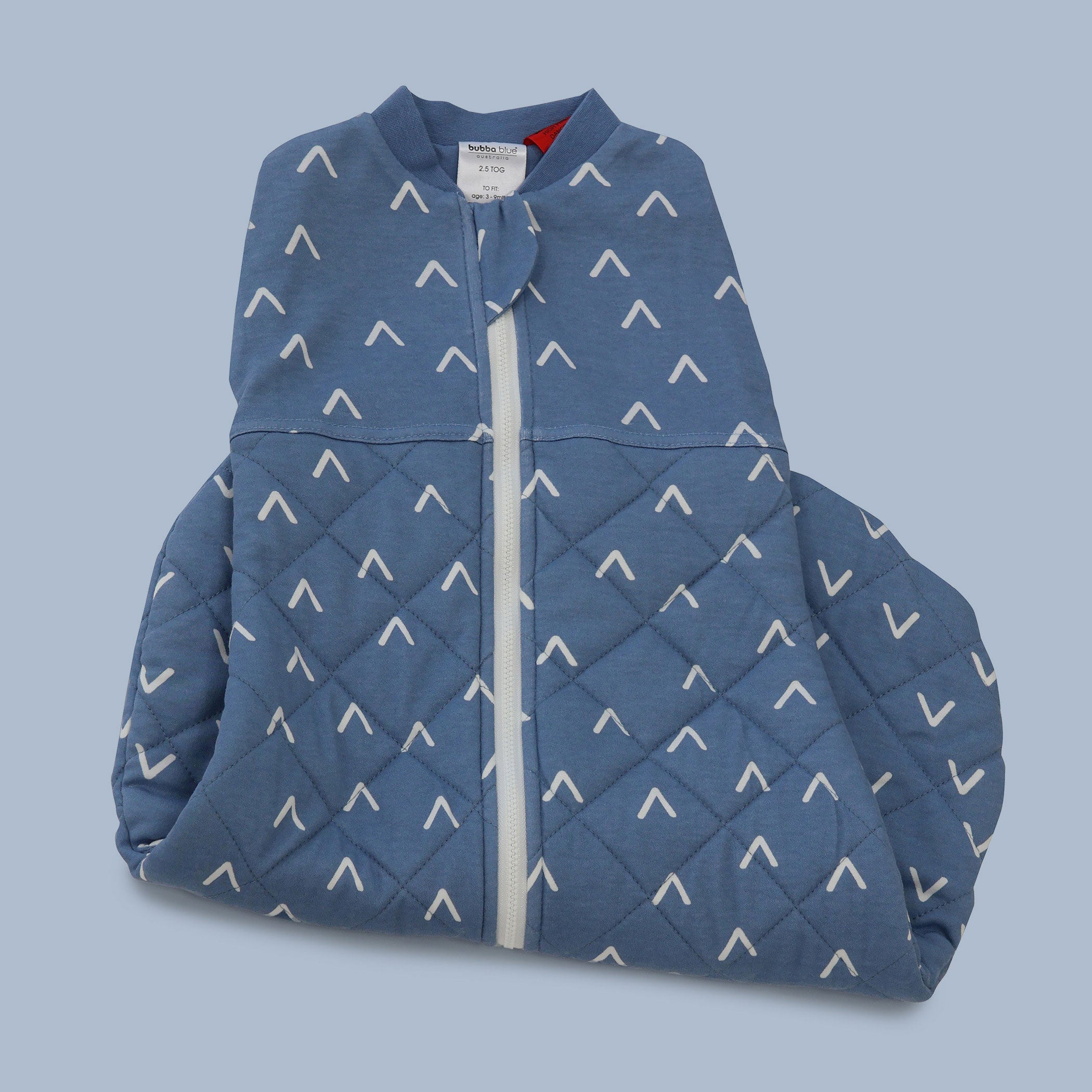 Nordic 2.5 TOG Swaddle Sleep Bag - Denim