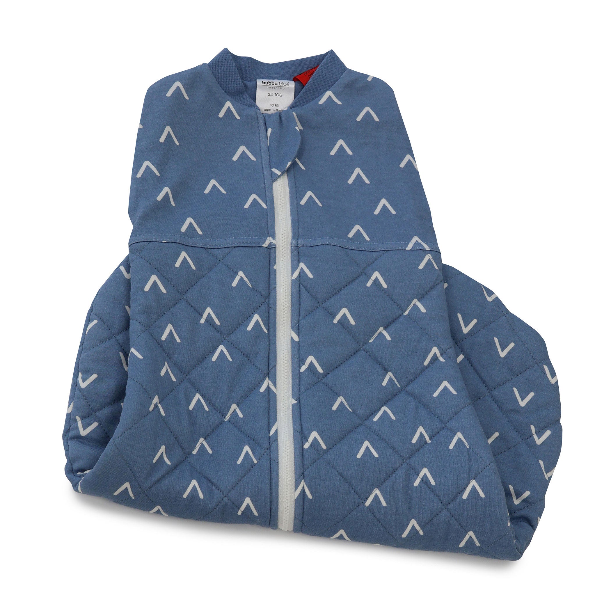 Nordic 2.5 TOG Swaddle Sleep Bag - Denim