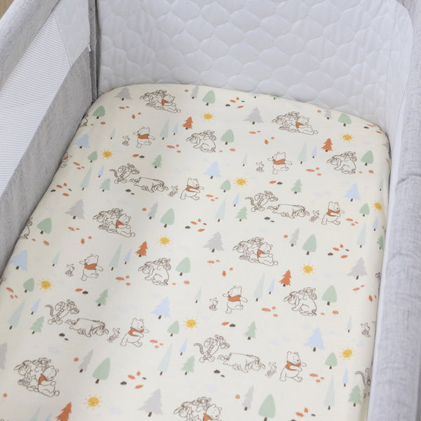 Baby Crib Winnie The Pooh Bassinet Sheets Adairs Kids Disney
