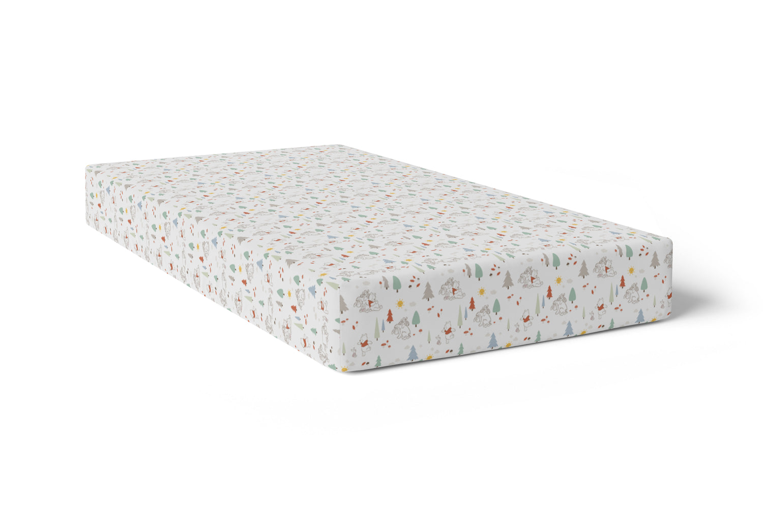 Disney Winnie the Pooh Jersey Cot Fitted Sheet
