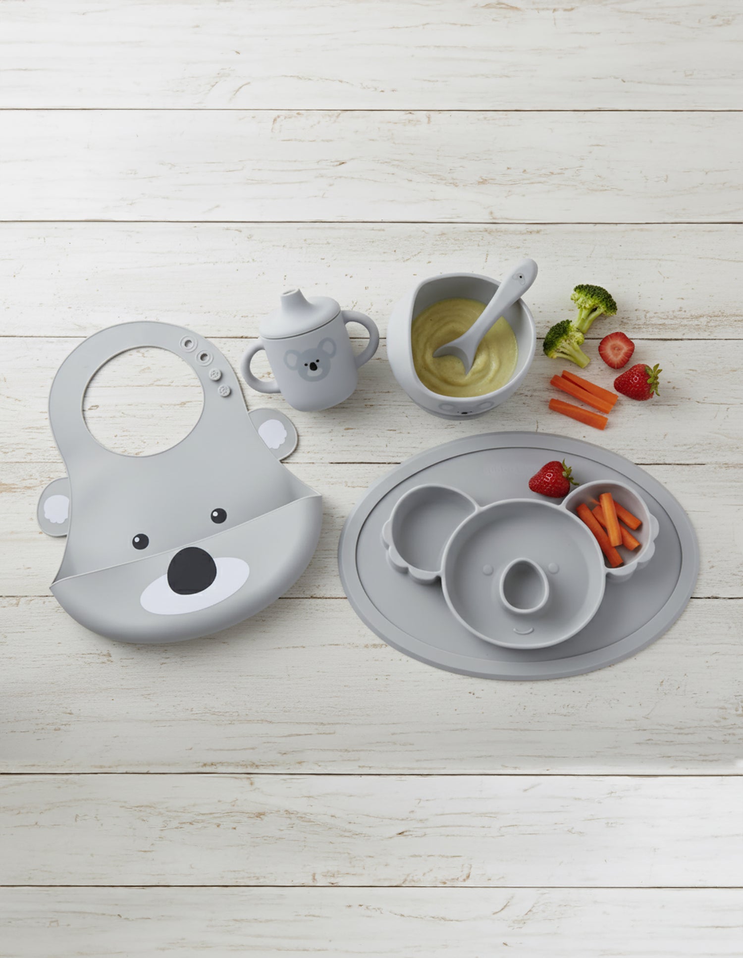 Aussie Animals 'Koala' 5PC Silicone Feeding Gift Set