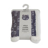 Nordic Swaddle & Cuddle Bundle Charcoal/White