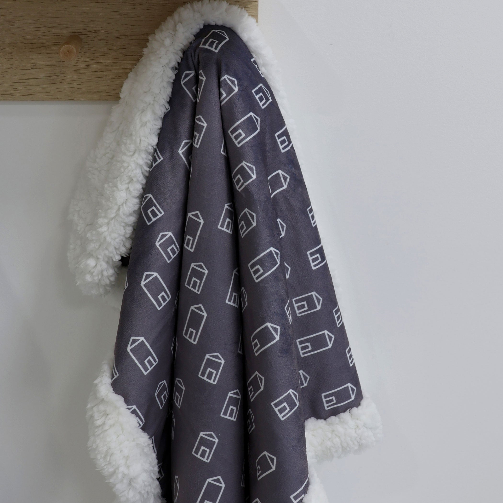 Nordic Swaddle & Cuddle Bundle Charcoal/White