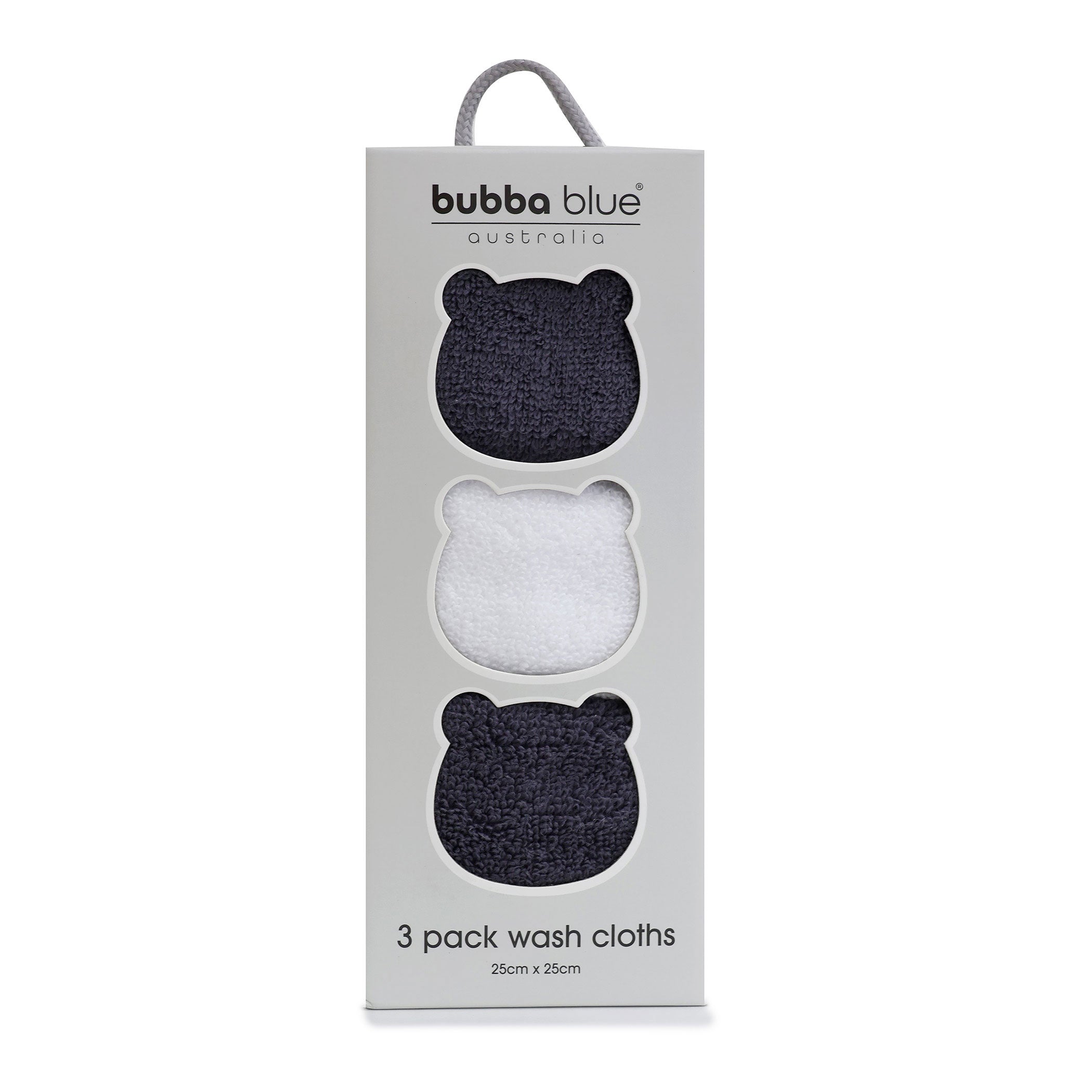 Nordic Bath Time Bundle Charcoal/White