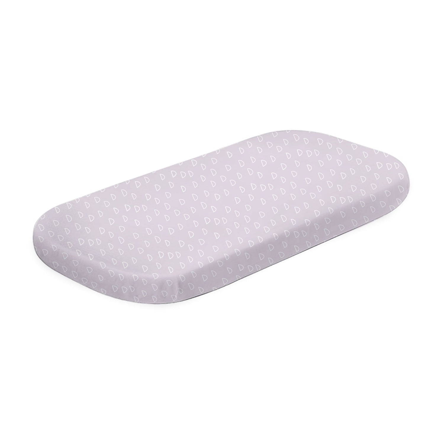Nordic 2pk Jersey Co Sleeper/Bedside Sleeper Fitted Sheets Peach/Lilac